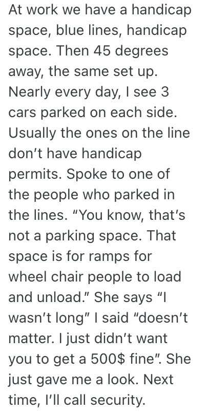 Screenshot 2025 05 10 at 8.12.08 AM Two Able Drivers Parked Illegally In Handicapped Spots, So This Person Called The Cops